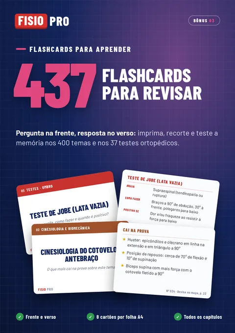 Capa do bônus 3: Flashcards para aprender